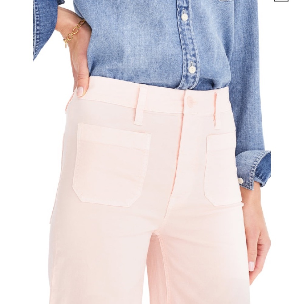 J. Crew Wide Leg Cropped Pants - Picture 2 of 8